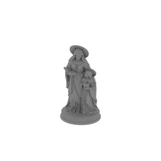 Saint Anne - Devotional Statue.stl