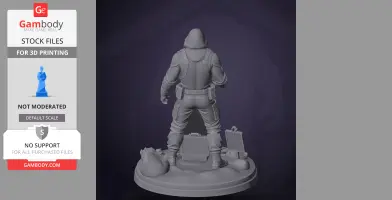 Poltergeist - S.T.A.L.K.E.R. 2: Heart - Character Figure STL