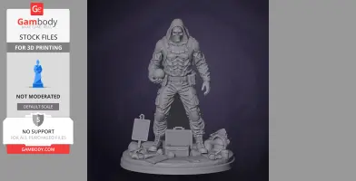 Poltergeist - S.T.A.L.K.E.R. 2: Heart - Character Figure STL