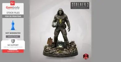 Poltergeist - S.T.A.L.K.E.R. 2: Heart - Character Figure STL