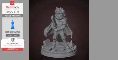 Berdly - Deltarune - Character Figure STL