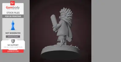 Berdly - Deltarune - Character Figure STL