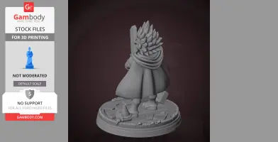 Berdly - Deltarune - Character Figure STL