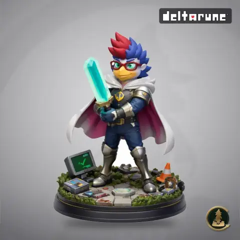 Berdly - Deltarune - Character Figure STL