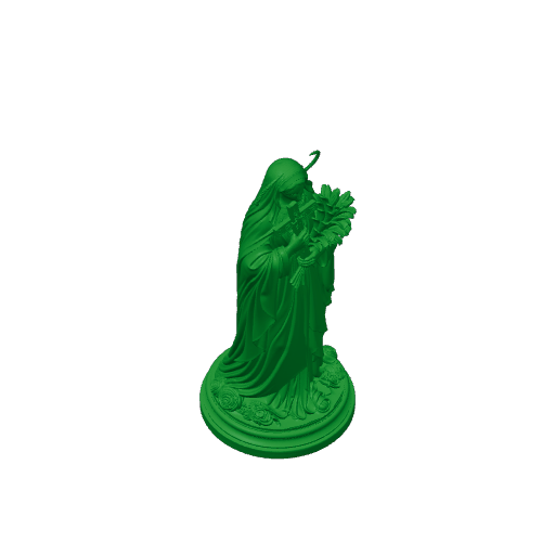 Saint Anne Line - Devotional Statue.3mf