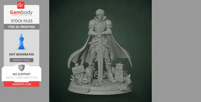 Strohl - Metaphor: ReFantazio - Character Figure STL
