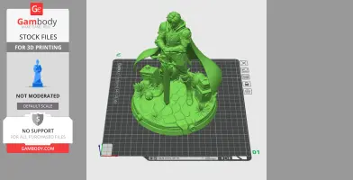 Strohl - Metaphor: ReFantazio - Character Figure STL