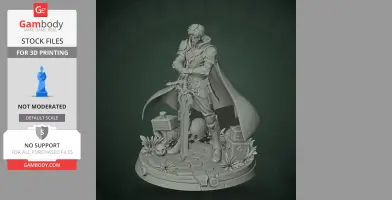 Strohl - Metaphor: ReFantazio - Character Figure STL