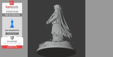 Gustave Clair Obscur Expedition 33 - Character Figure STL