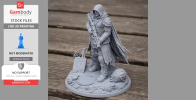 Gustave Clair Obscur Expedition 33 - Character Figure STL