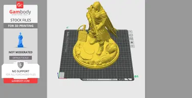 Gustave Clair Obscur Expedition 33 - Character Figure STL