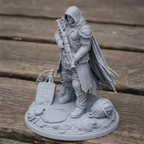 Gustave Clair Obscur Expedition 33 - Character Figure STL
