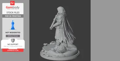 Gustave Clair Obscur Expedition 33 - Character Figure STL
