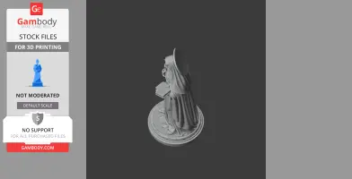 Saint Anne-Marie Rivier - Devotional Statue - STL 3D Print