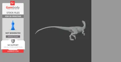 Bagaraatan - Prehistoric Animal STL