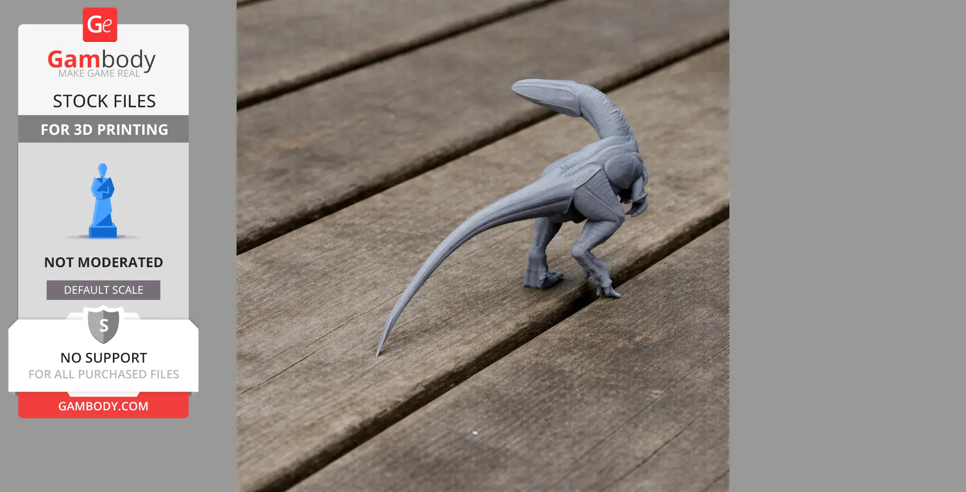 Bagaraatan - Prehistoric Animal STL