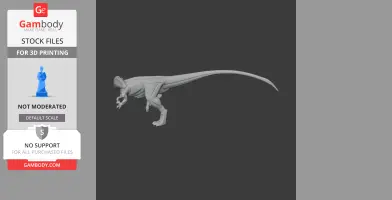 Bagaraatan - Prehistoric Animal STL