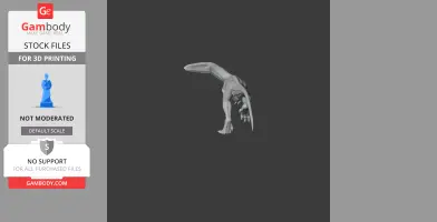 Bagaraatan - Prehistoric Animal STL