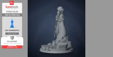 Clea - Clair Obscur: Expedition 33 - Character Figure STL