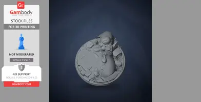 Clea - Clair Obscur: Expedition 33 - Character Figure STL