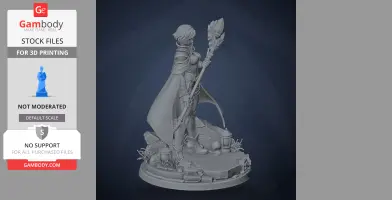 Clea - Clair Obscur: Expedition 33 - Character Figure STL