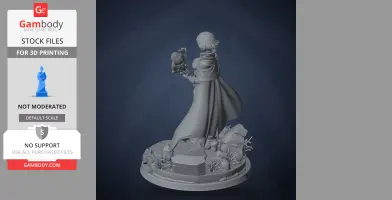 Clea - Clair Obscur: Expedition 33 - Character Figure STL