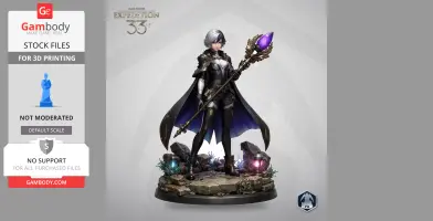 Clea - Clair Obscur: Expedition 33 - Character Figure STL