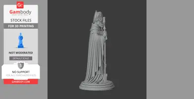 Saint Anno II - Devotional Statue - STL 3D Print
