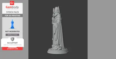 Saint Anno II - Devotional Statue - STL 3D Print