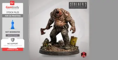 Pseudogiant - S.T.A.L.K.E.R. 2: Heart - Character Figure STL