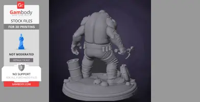 Pseudogiant - S.T.A.L.K.E.R. 2: Heart - Character Figure STL