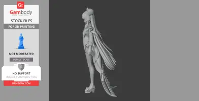 Kokomi - Genshin Impact Figurine - Character Figure STL