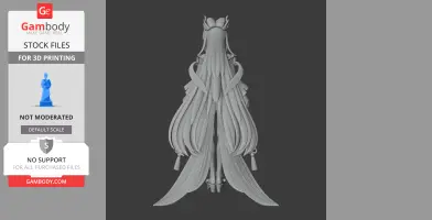 Kokomi - Genshin Impact Figurine - Character Figure STL