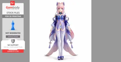 Kokomi - Genshin Impact Figurine - Character Figure STL