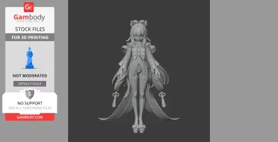 Kokomi - Genshin Impact Figurine - Character Figure STL