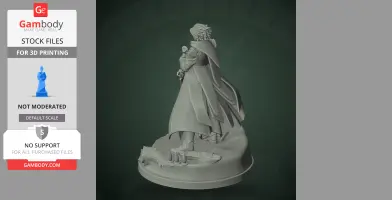 Alonzo - Metaphor: ReFantazio - Character Figure STL
