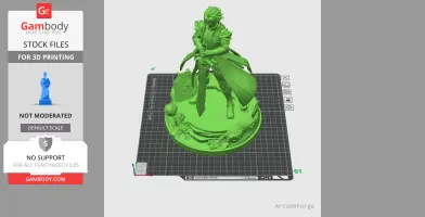 Alonzo - Metaphor: ReFantazio - Character Figure STL