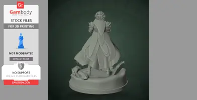 Alonzo - Metaphor: ReFantazio - Character Figure STL