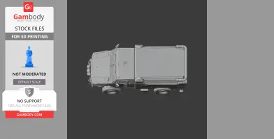 AMZ Zubr - Tank Model STL