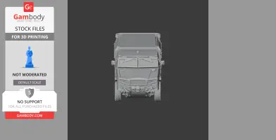 AMZ Zubr - Tank Model STL