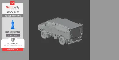 AMZ Zubr - Tank Model STL
