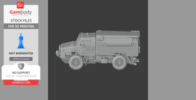 AMZ Zubr - Tank Model STL