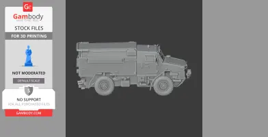 AMZ Zubr - Tank Model STL