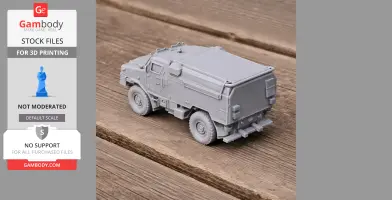 AMZ Zubr - Tank Model STL