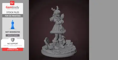Noelle - Deltarune - Character Figure STL