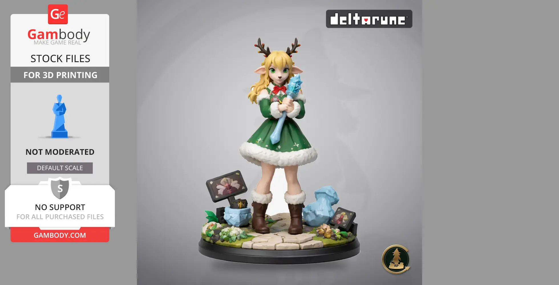 Noelle - Deltarune - Character Figure STL