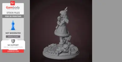 Noelle - Deltarune - Character Figure STL