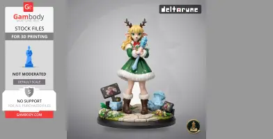 Noelle - Deltarune - Character Figure STL