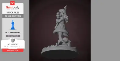 Noelle - Deltarune - Character Figure STL