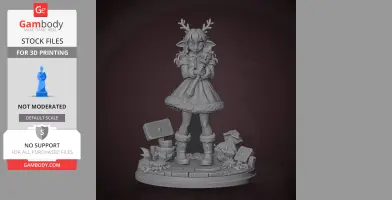 Noelle - Deltarune - Character Figure STL